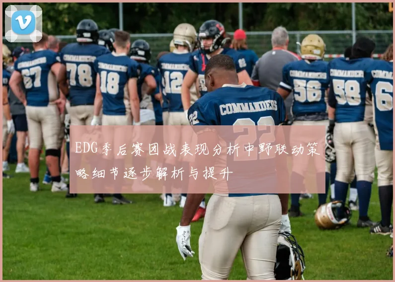 EDG季后赛团战表现分析中野联动策略细节逐步解析与提升